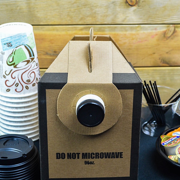 Midtown Manhattan NY office caterers provided coffee and breakfast for the workplace.