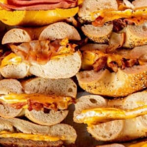 Bacon, Egg, & Cheese Sandwiches